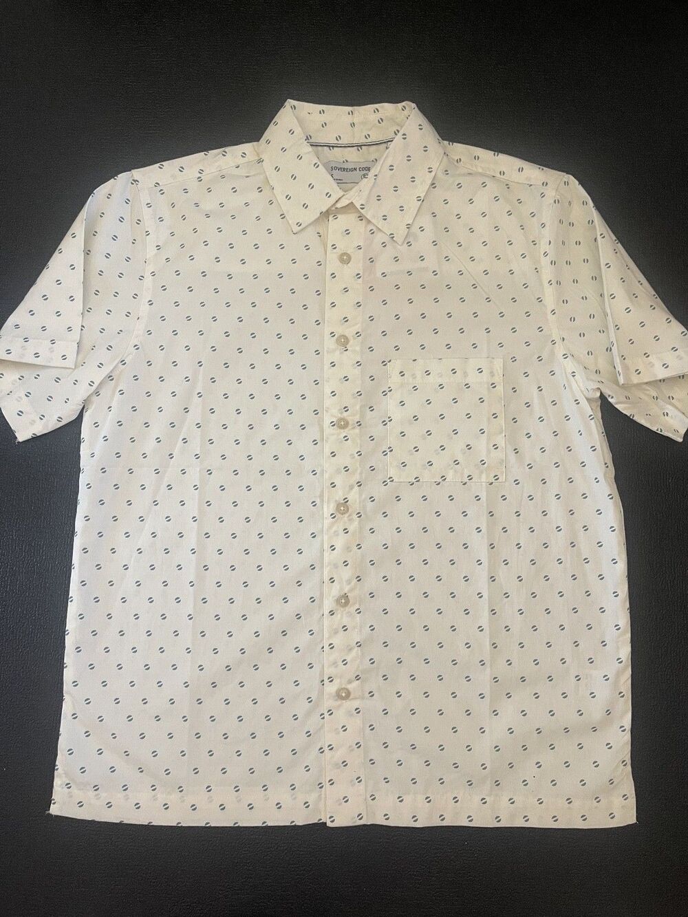 SOVEREIGN CODE SZ S Men's CREAM  Shirt